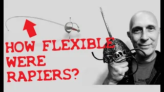 How FLEXIBLE are Real Antique RAPIERS? From Renaissance to Industrial Revolution