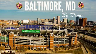 4K Drone Video | Baltimore, Maryland