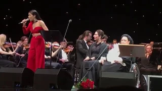 ZLATA OGNEVICH - Adagio (concert of Montserrat Caballe in Kyiv. 14.04.2018)