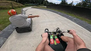 Hitting Maximum speed down the Luge - Rotarua (Go Pro HERO 12 Footage)