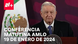 Conferencia mañanera AMLO hoy / 19 de enero de 2024