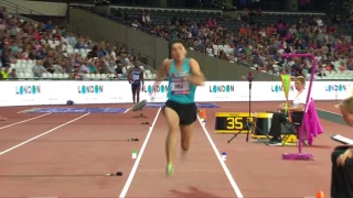 Jianwen Hu |Gold Men's Long Jump T38 |Final | London 2017 World Para Athletics Championships