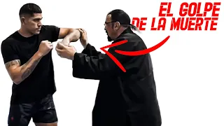 Steven Seagal está DELIRANDO! ¡Enseña a ALEX PEREIRA a PEGAR!