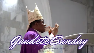 GAUDETE SUNDAY | BE PATIENT WITH GOD: INVEST YOUR LIFE WELL | Bishop Godfrey Onah's Homily