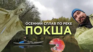 Зачётный сплав по реке Покша. Это было весело!