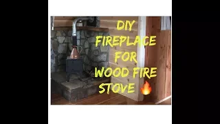 How to Build a Wood Stove Fireplace