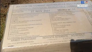 ИРП Сухпай Армия Франция Меню 11 IRCR French Combat Ration Menu 11