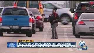 Signs of a dangerous intersection