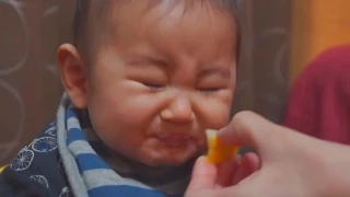 Babies Eating Lemons for First Time Compilation _ CUTE GAlAXY - 720p