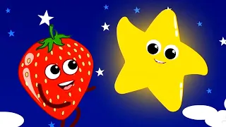 Twinkle Twinkle Little Star - Fruit Sleep Song & Nursery Rhyme for Toddler