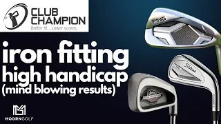 The best irons for a high handicap golfer in 2023 2024. Club Champion Fitting series.