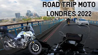 MotoVlog // Road Trip Paris - Londres en Honda CB500X (1/2)