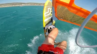 Windsurfing Prasonisi Rhodes summer 2019