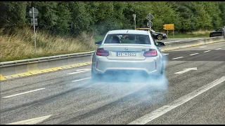 Nurburgring - Crazy Cars Leaving Tankstelle, Fly By, Burnout, Drift, Powerslide, Acceleration !