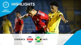 Concacaf Under-17 Championship 2023 Highlights | Costa Rica vs Jamaica