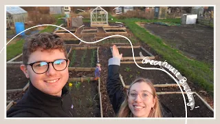 The Greenhouse Build Begins! 🏡 Flooding on the Plot! | February Jobs 🌿 The Allotment Vlogs #17