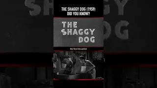 Did you know THIS about THE SHAGGY DOG (1959)?