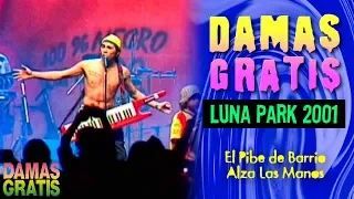 Damas Gratis - El pibe de barrio / Alza las manos │ Luna Park 2001