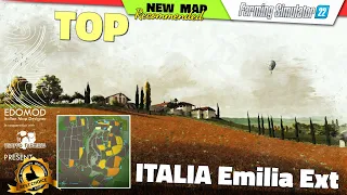 FS22 ★ NEW MAP "ITALIA Emilia Ext" (by EDOMOD) - Farming Simulator 22 New Map Review (2K 60FPS)