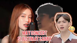 MAY CONCERT SI JUSTIN AT SABBY? 😱🥺😳 YAJI WAG KA PUMAYAG 🥺 YABBY DEFENDERS #yabby