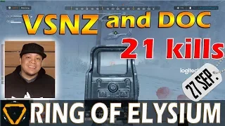 VSNZ & DOC | 21 kills | ROE (Ring of Elysium)