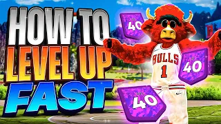 HOW TO LEVEL UP FAST NBA 2K23! BEST REP METHOD to HIT LEVEL 40 & UNLOCK MASCOTS in 1 DAY NBA2K23!
