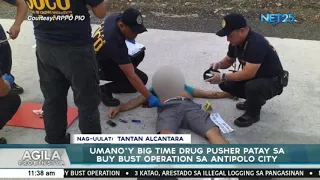 Umano'y big time drug pusher patay sa buy bust operation sa Antipolo City
