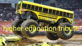 Monster jam higher education tribute video