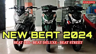 HONDA BEAT 2024 TERBARU DI INDONESIA HANYA ADA 3 VERSI CBS - DELUXE - STREET