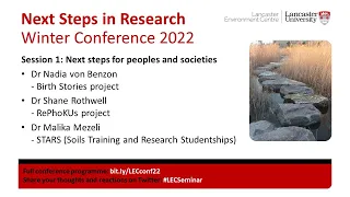 Session 1 - Winter Conference 2022