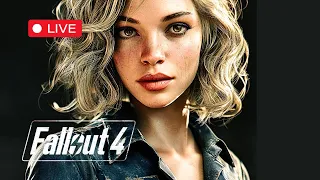 Vault-Girl Fallout 4 HARD Gameplay Playthrough LIVE 🔴