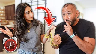 HANDCUFFED TO MY WIFE FOR 24 HOURS!