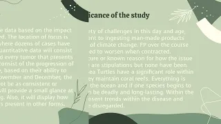 The Impact of Fibropapillomatosis on Green Sea Turtles at Richardson Ocean Park in Hilo, Hawai‘i