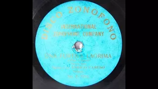 Enrico Caruso "Una Furtiva Lagrima" (Zonophone) 1903 "L'elisir D'amore" by G. Donizetti, superb disc