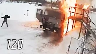 Car Crash Compilation (#120) от 28.02.2015 February 2015 / Подборки Аварий и ДТП Февраль 2015