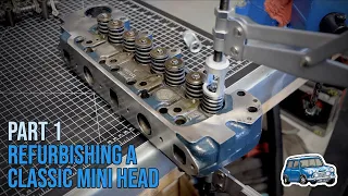 How to Restore a Classic Mini Head - Part 1 | Taking the Valve Springs off and Assessing Valves