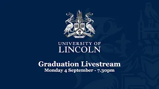 Graduation Livestream | Monday 4 September (7.30pm)