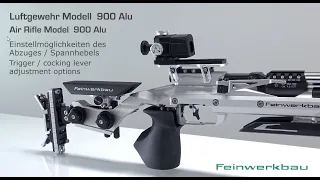Air Rifle Model 900 | Trigger / cocking lever adjustment options