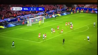 Radja Nainggolan Goal Belgium vs Wales EURO 2016