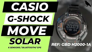 CASIO G-SHOCK-MOVE watch review| ref:GBD H2000=1A, GPS, Bluetooth, 6 G-SHOCK| WATCH BEFORE u BUY