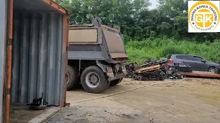 THIS IS HOW IT'S LOADED: 25.5ton SCANIA DUMP 'tipper' TRUCK | Korean Used Trucks for Export