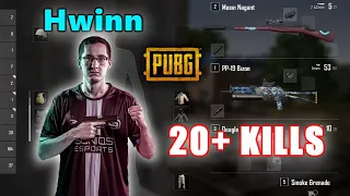 Soniqs Hwinn & Ashleykan - 20+ KILLS - Mosin Nagant + PP Bizon - DUO - PUBG