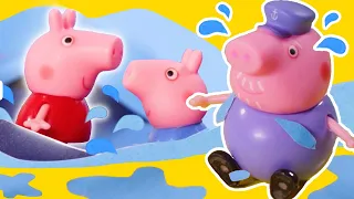 Peppas Tag am Strand 💖 Spielzeug für Kinder | Peppa Wutz Neue Folgen