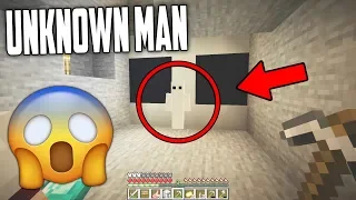 We found a SCARY Unknown Man in Minecraft 1.14... (Unknown Man Documentary)