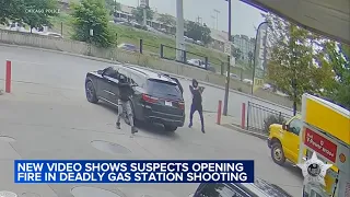 Suspects open fire in deadly gas station shooting