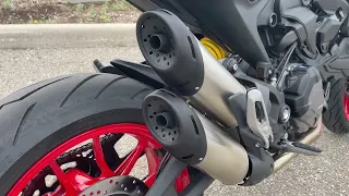 2021 Ducati Monster 937 Arrow Decat Exhaust Sound