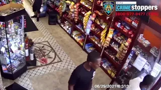 Caught On Video: Bandits Beat, Rob Man In Bronx Deli