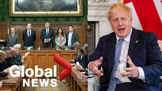 Boris Johnson wins no-confidence vote, stays on as UK's prime minister | FULL