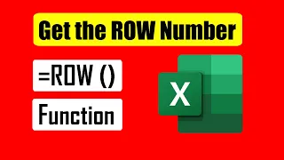 How to Use ROW Function in Excel