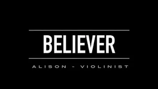 imagine dragons-believer for violin and piano  (cover)